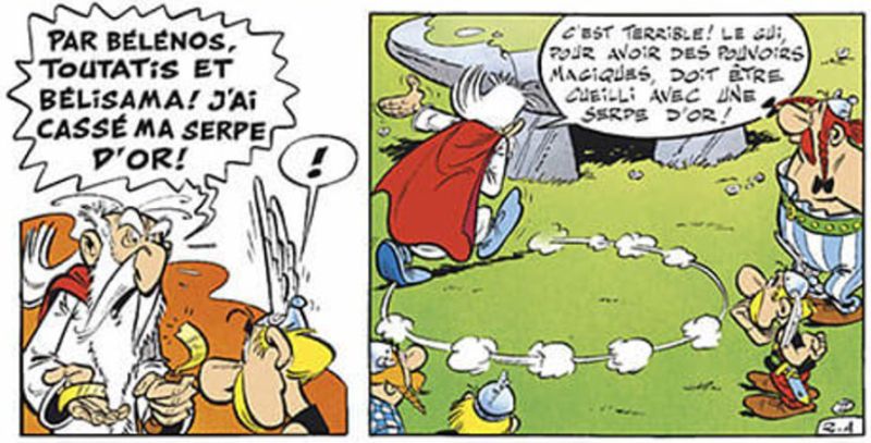 Une histoire de chêne et de serpe d’or